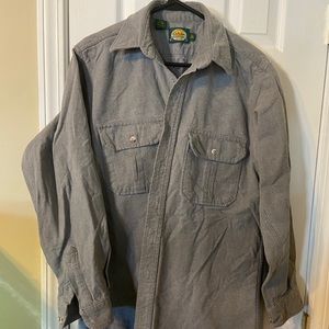 Men’s L Tall Cabela’s long sleeve work shirt